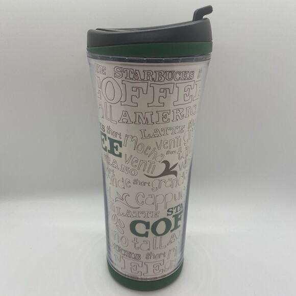2007 Starbucks coffee/tea tumbler with lid - Picture 1 of 7